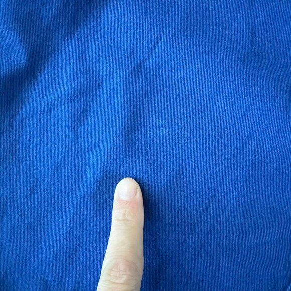 Vintage I.C.E. Lookny Blue Denim Shirt with Rhinestone Studded Collar & Pockets - Picture 3 of 7